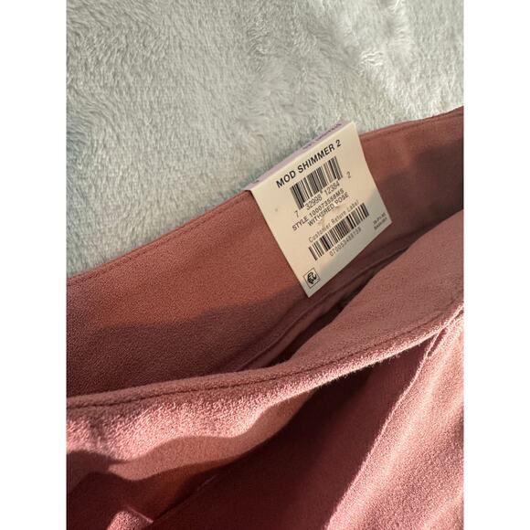 Alfani Belted Straight-Leg Pants – Mauve – Size 6 (NWT) - Picture 7 of 9